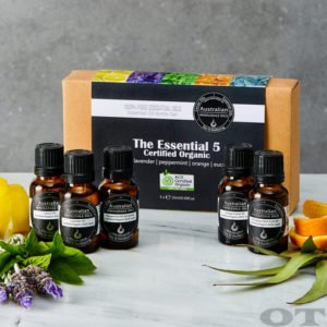 Essential Oil Pack - The Essential 5 Certified Organic