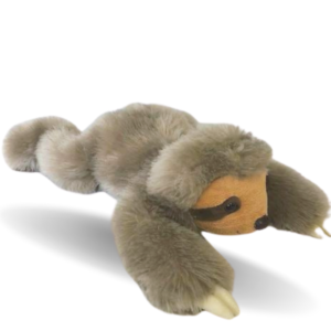 weighted toy sleepy sloth